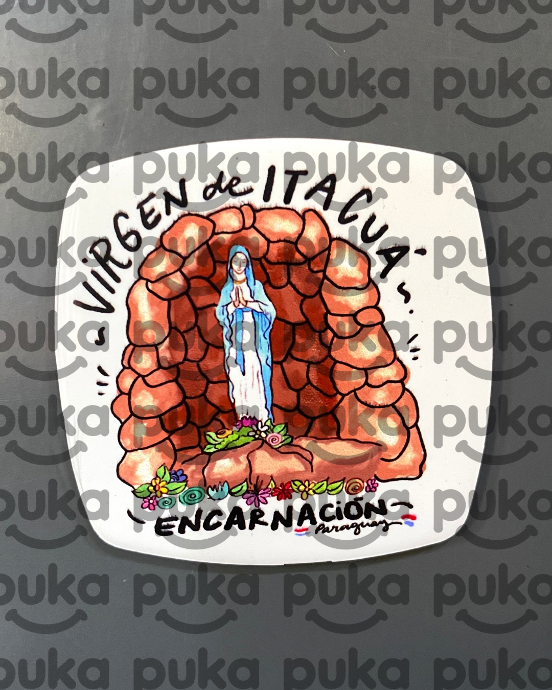 Imán de la Virgen de Itacuá