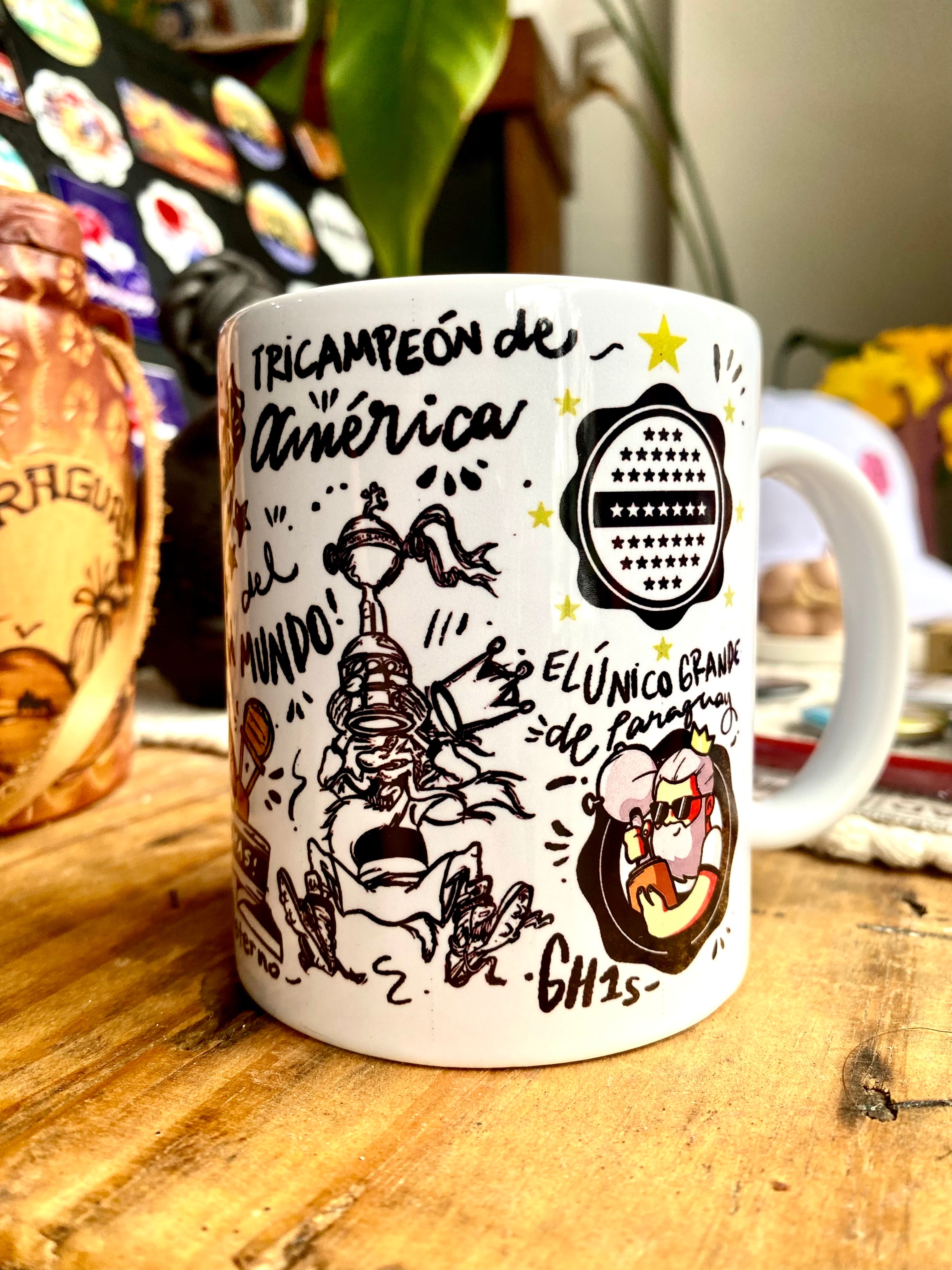 Taza de Olimpia 🤍🖤