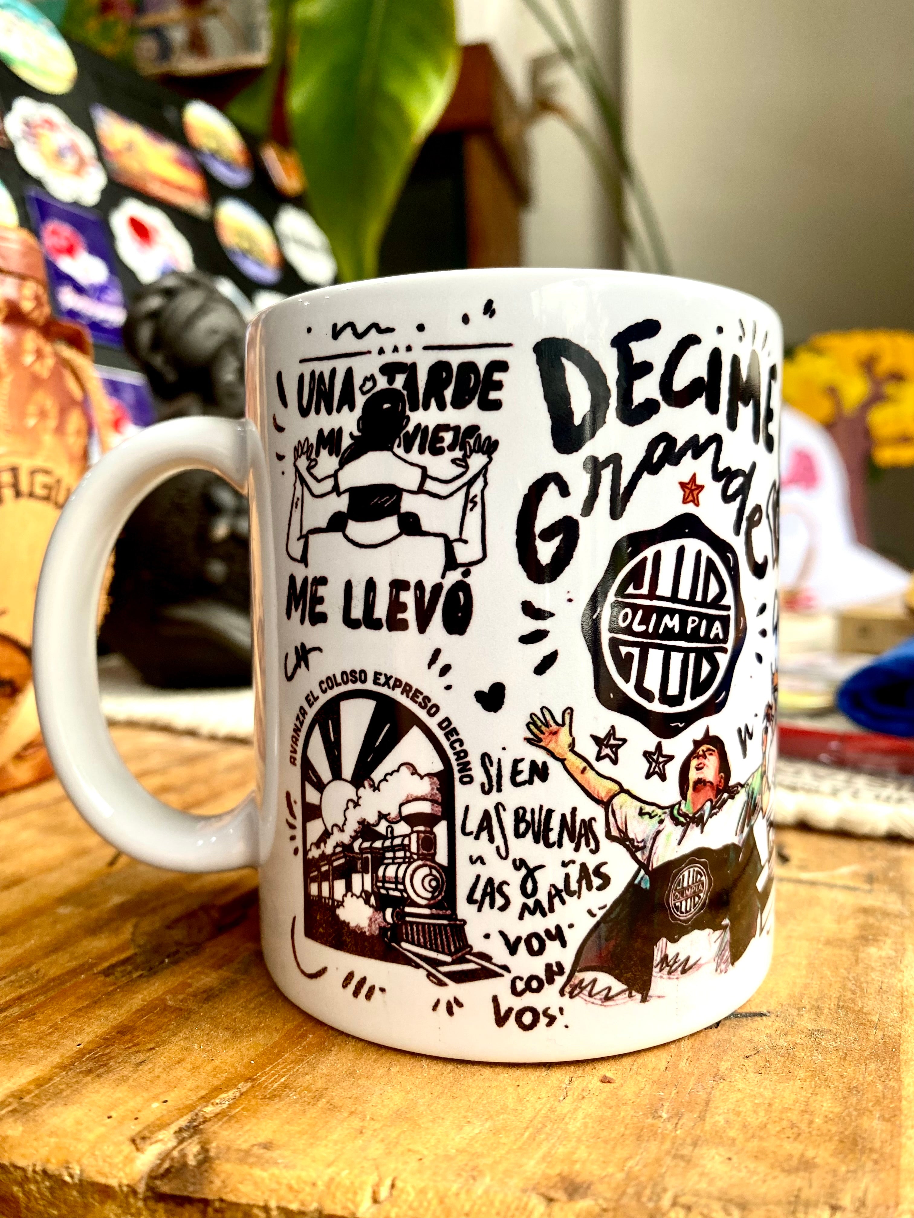 Taza de Olimpia 🤍🖤