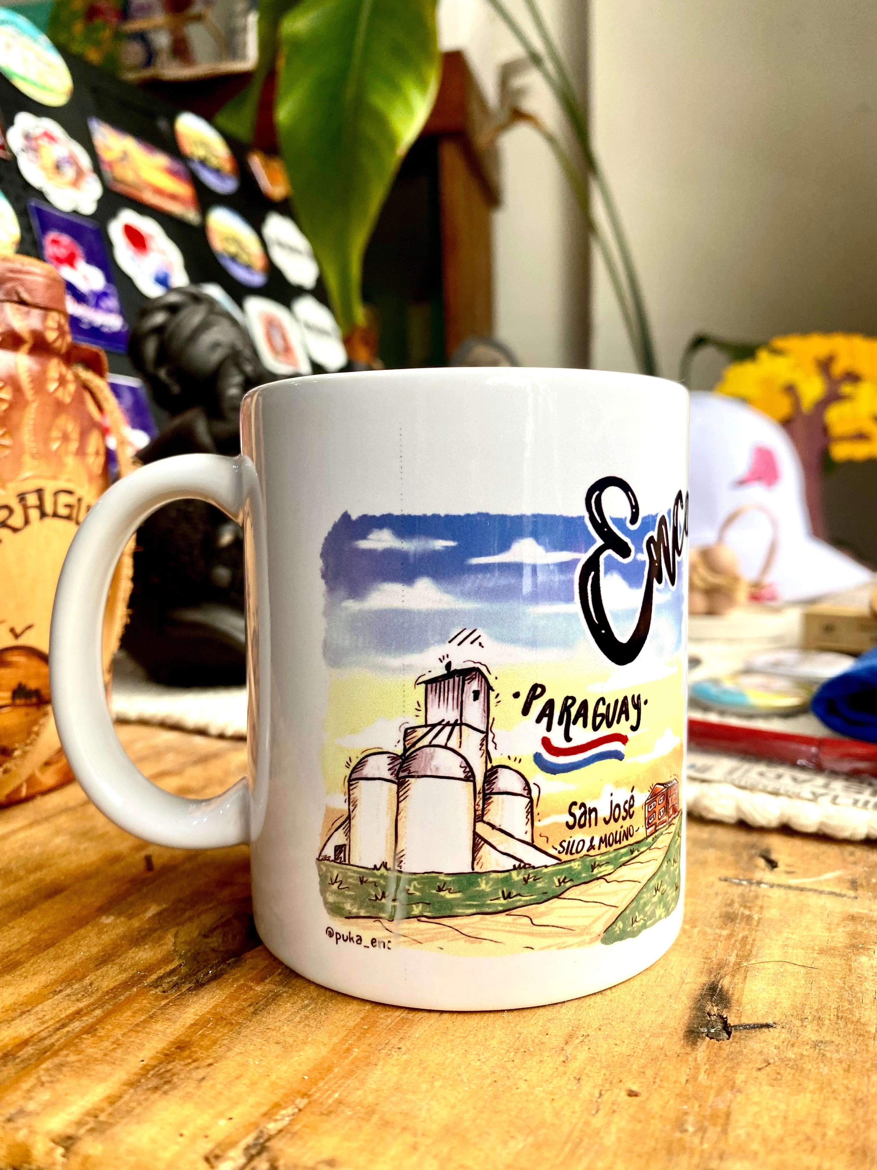 Taza del molino y el silo de Encarnación