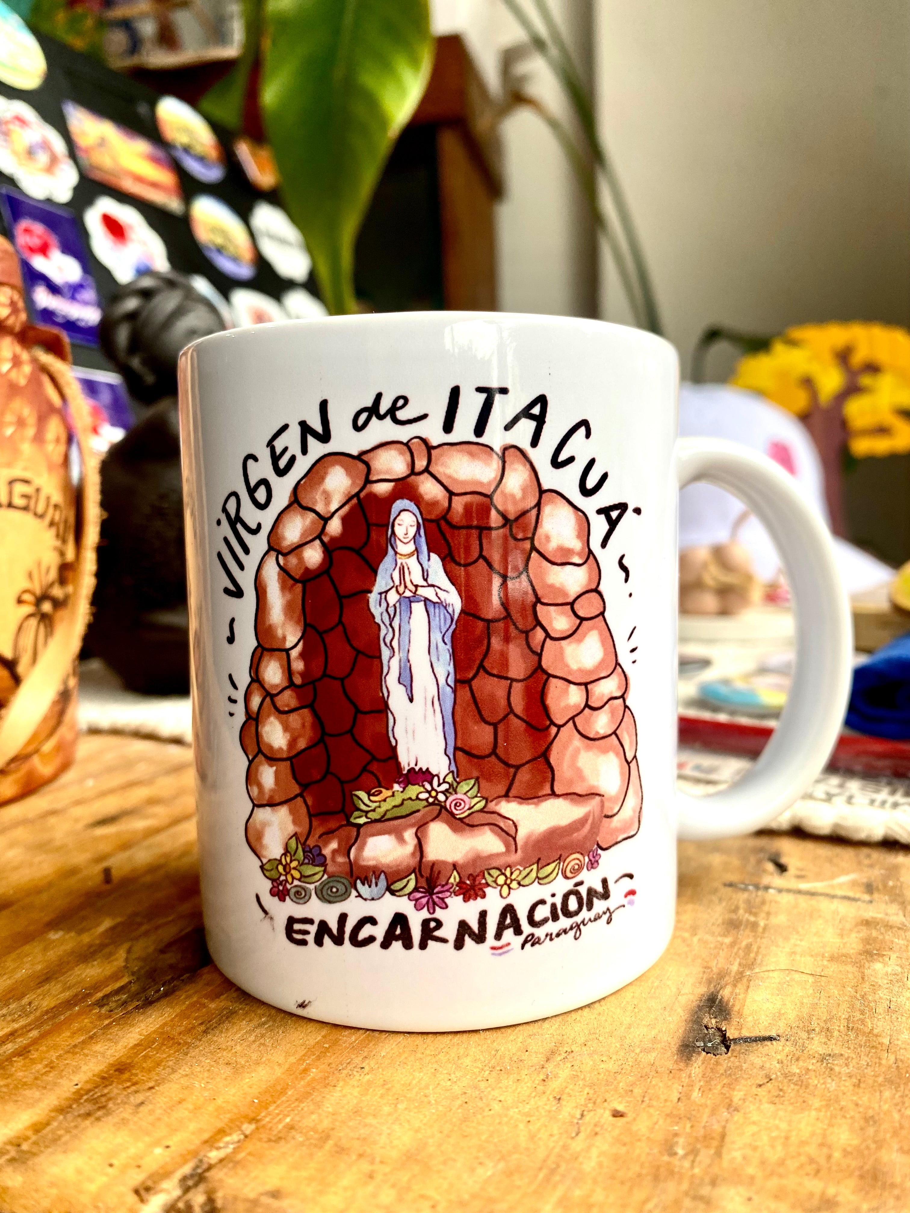 Taza de la Catedral y la Virgen de Itacuá